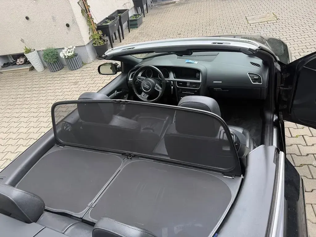 Gebraucht Audi A5 Cabriolet 170 PS (125 kW) 2014 Schwarz Cabrio