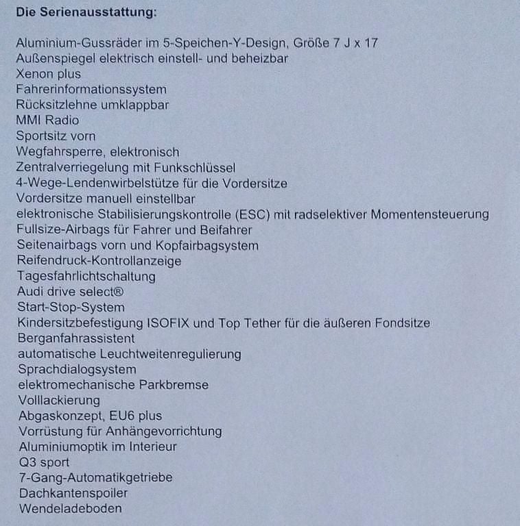 Gebraucht Audi Q3 Sport 150 PS (110 kW) 2018 Rot SUV