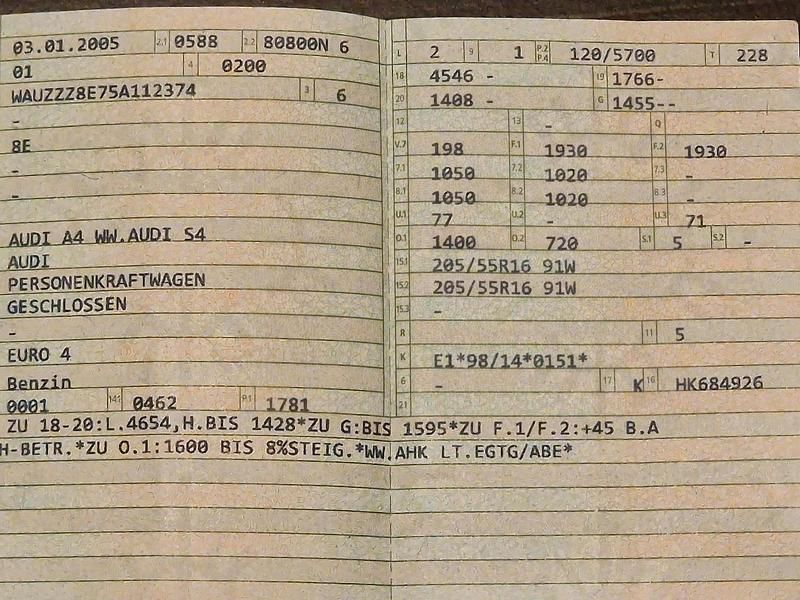 Gebraucht Audi A4 Comfort 163 PS (119 kW) 2005 Blau Limousine