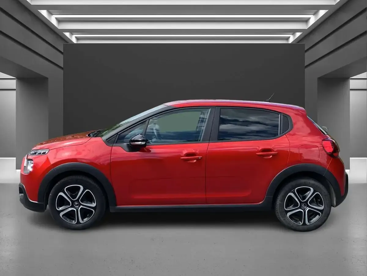 Gebraucht Citroën C3 Feel 102 PS (75 kW) 2021 Rot Kleinwagen