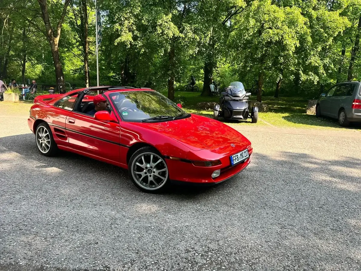 Gebraucht Toyota MR2 153 PS (112 kW) 1990 Rot Cabrio