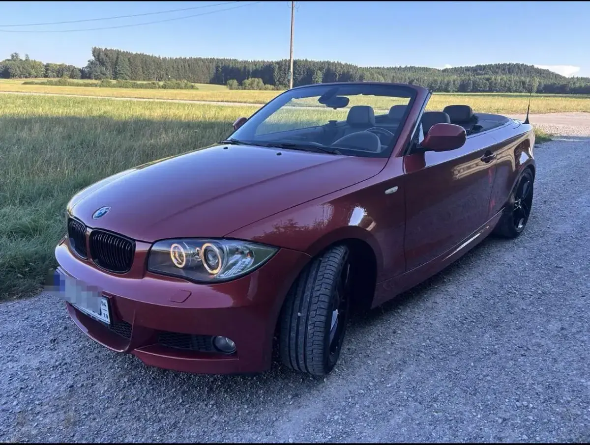 Gebraucht BMW 120 Cabriolet M Sport 170 PS (125 kW) 2010 Rot Cabrio