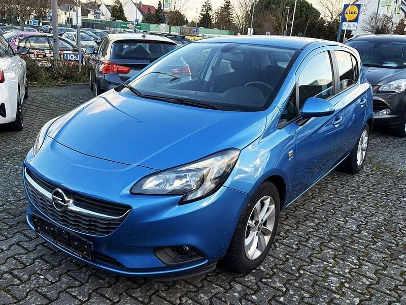 Blau Gebraucht 2017 Opel Corsa Active Kleinwagen | 8.450 € (Guter Preis) - Bild 1/4