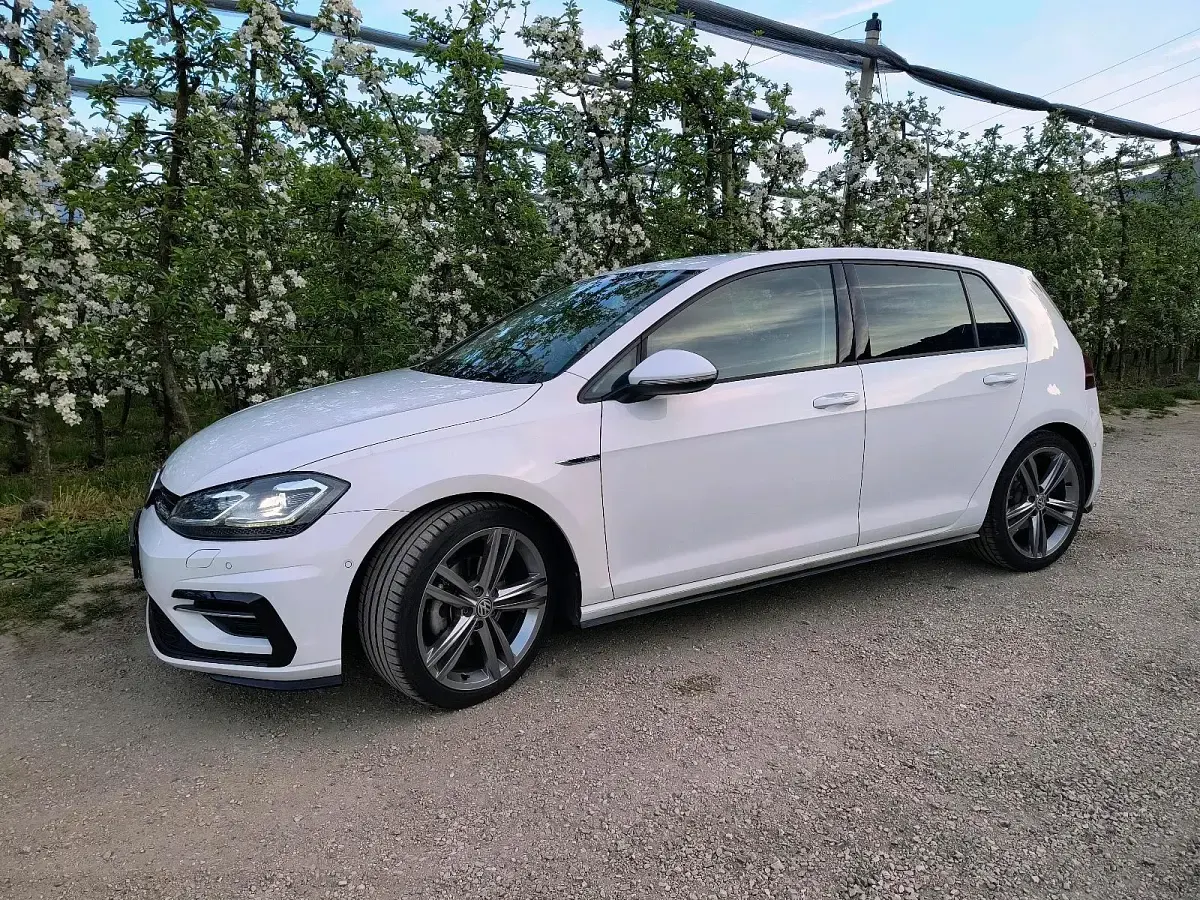 Gebraucht VW Golf VIII R-line 150 PS (110 kW) 2020 Weiß Limousine