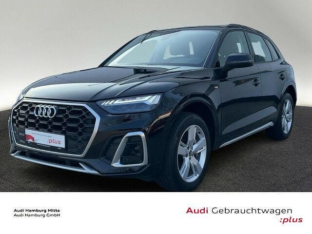 Mythosschwarz metallic Gebraucht 2021 Audi Q5 S-Line SUV | 34.990 € (Guter Preis) - Bild 1/2