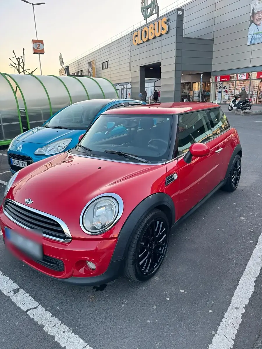 Gebraucht Mini ONE 98 PS (72 kW) 2010 Rot Kleinwagen