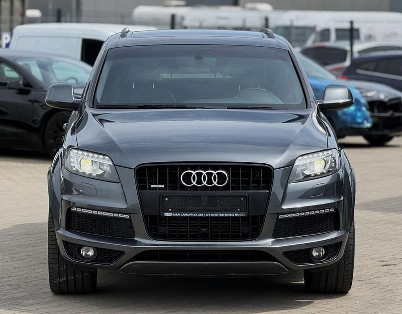 Grau Gebraucht 2013 Audi Q7 S-Line SUV | 18.999 € (Guter Preis) - Bild 1/4