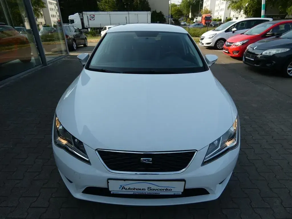 Gebraucht Seat Leon Reference 110 PS (80 kW) 2016 Weiß Limousine