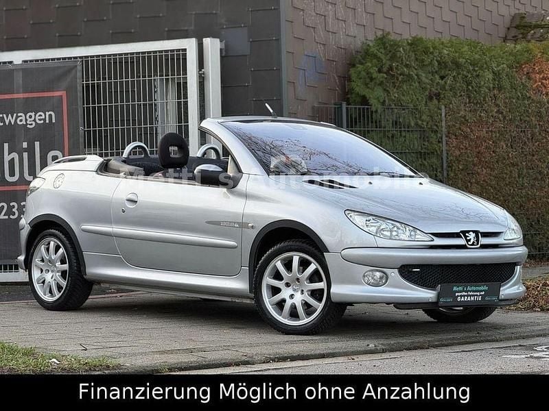 Gebraucht Peugeot 206 CC Quiksilver 109 PS (80 kW) 2005 Lackierung aluminiumgrau/meta Cabrio