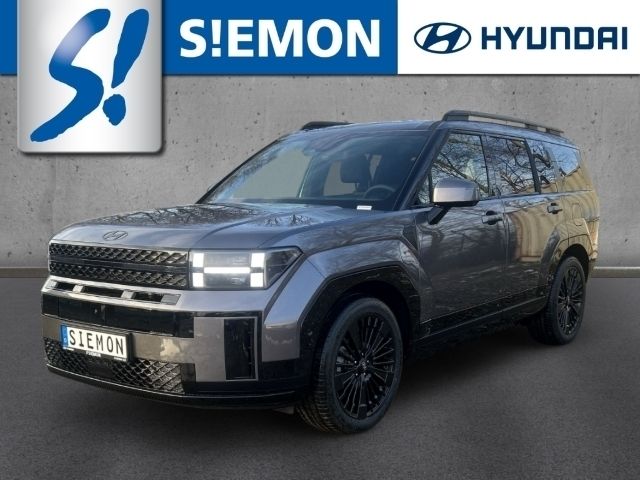 Grau Neu 2024 Hyundai Santa Fe Blackline SUV | 54.930 € - Bild 1/4