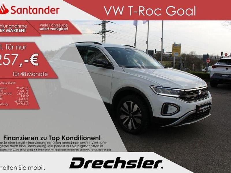 Gebraucht VW T-Roc Goal 150 PS (110 kW) 2025 Pure white SUV