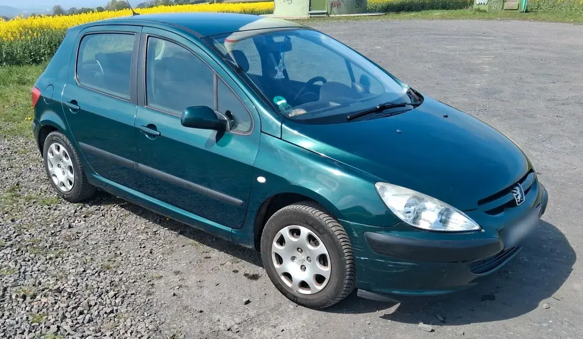 Gebraucht Peugeot 307 109 PS (80 kW) 2002 Grün Limousine
