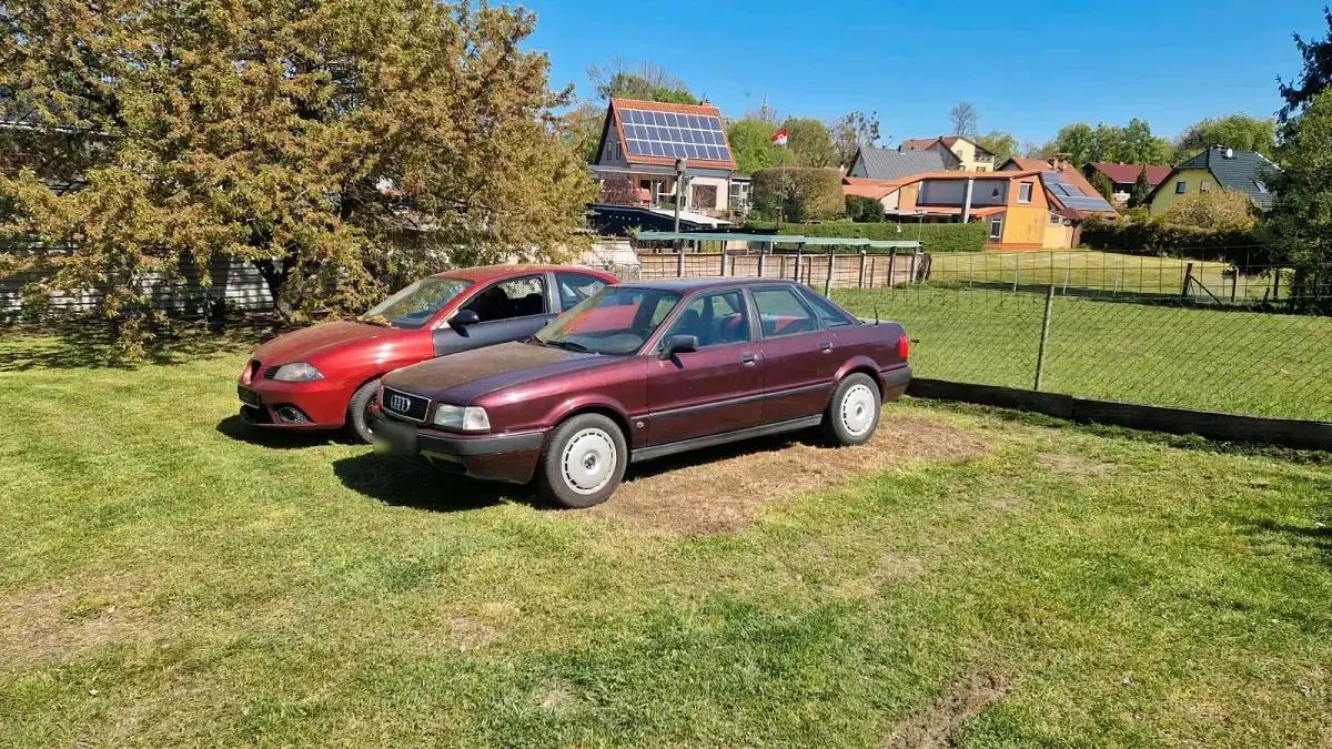 Occasion Audi 80 90 ch (66 kW) 1991 Rouge Berline