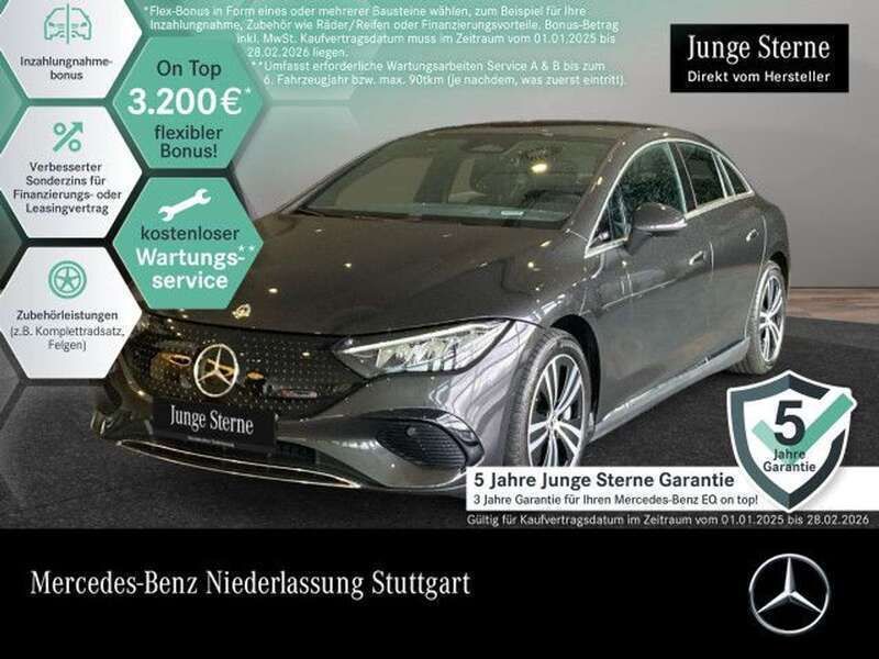 Grau Gebraucht 2024 Mercedes EQE350 Avantgarde Limousine | 45.990 € (Superpreis) - Bild 1/3