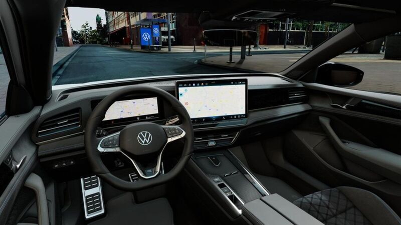 Gebraucht VW Passat R-line 150 PS (110 kW) 2024 Pure white (weiß) Kombi