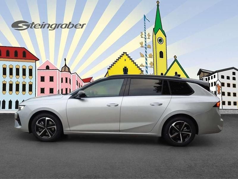 Ny Opel Astra 131 HK (96 kW) 2025 Sølv Stationcar