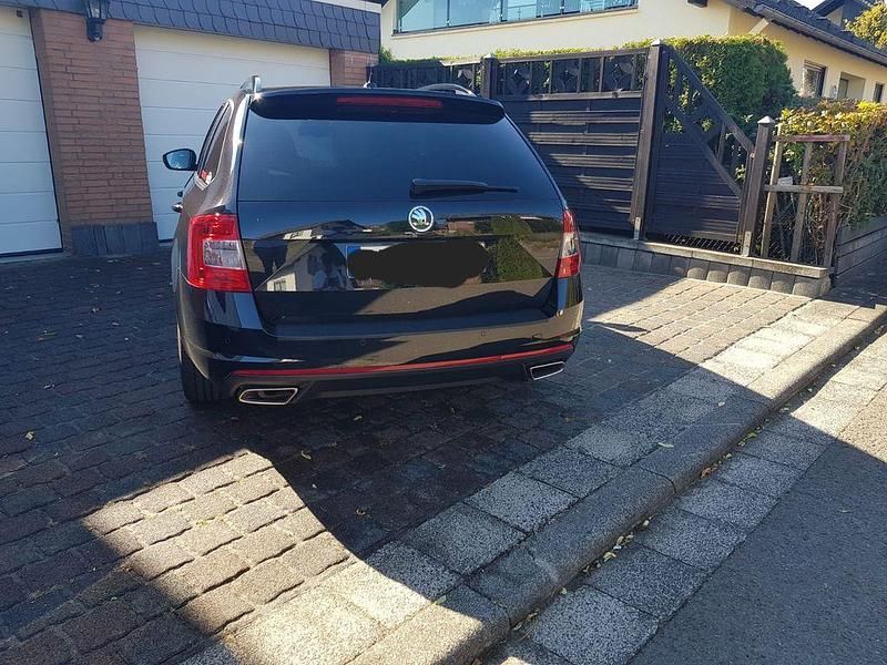 Gebraucht Skoda Octavia RS 184 PS (135 kW) 2014 Schwarz Kleinwagen