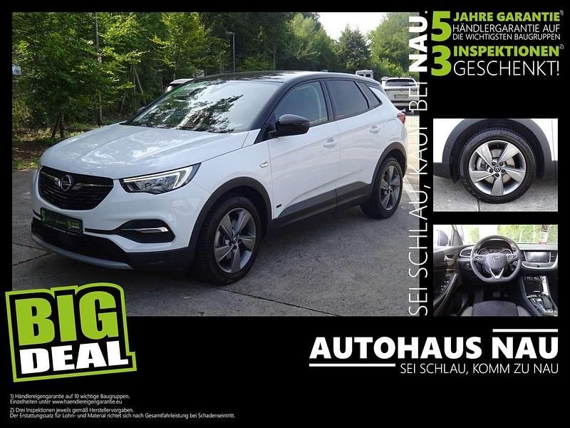 Jade weiss Gebraucht 2021 Opel Grandland X Elegance SUV | 19.990 € (Fairer Preis) - Bild 1/4