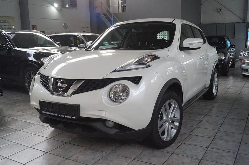 Gebraucht Nissan Juke Acenta 110 PS (80 kW) 2014 Weiß SUV
