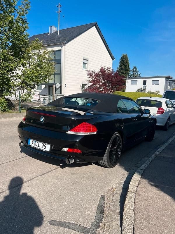 Schwarz Gebraucht 2006 BMW 630 Cabriolet Cabrio | 12.900 € (Guter Preis) - Bild 1/4