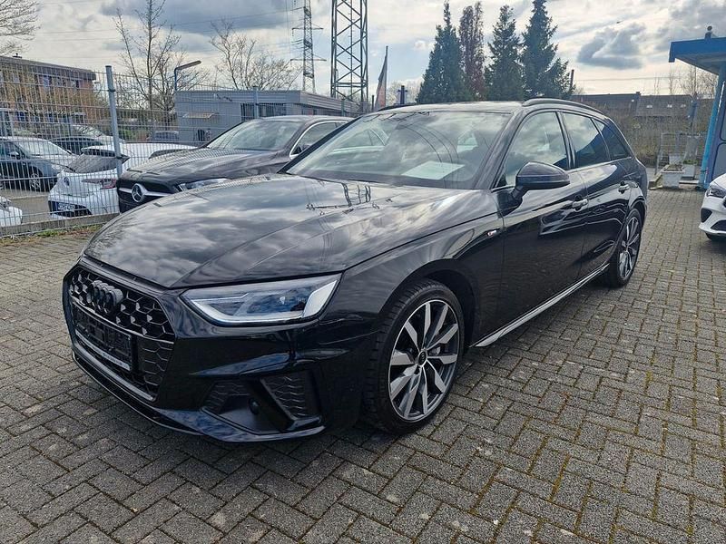 Schwarz Gebraucht 2024 Audi A4 S-Line Kombi | 34.550 € (Superpreis) - Bild 1/4