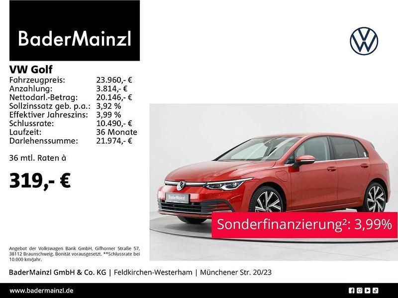 Kings red metallic Gebraucht 2020 VW Golf VIII Style Limousine | 23.960 € (Fairer Preis) - Bild 1/3