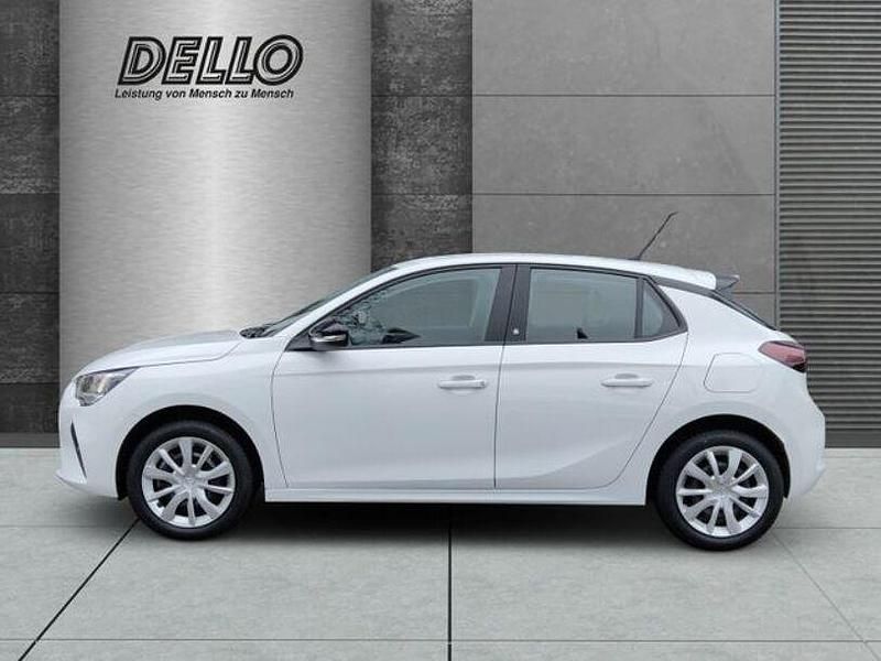 Gebraucht Opel Corsa-e Edition 100 kW (136 PS) 2023 Lack weiss banquise/typ aussen Kleinwagen