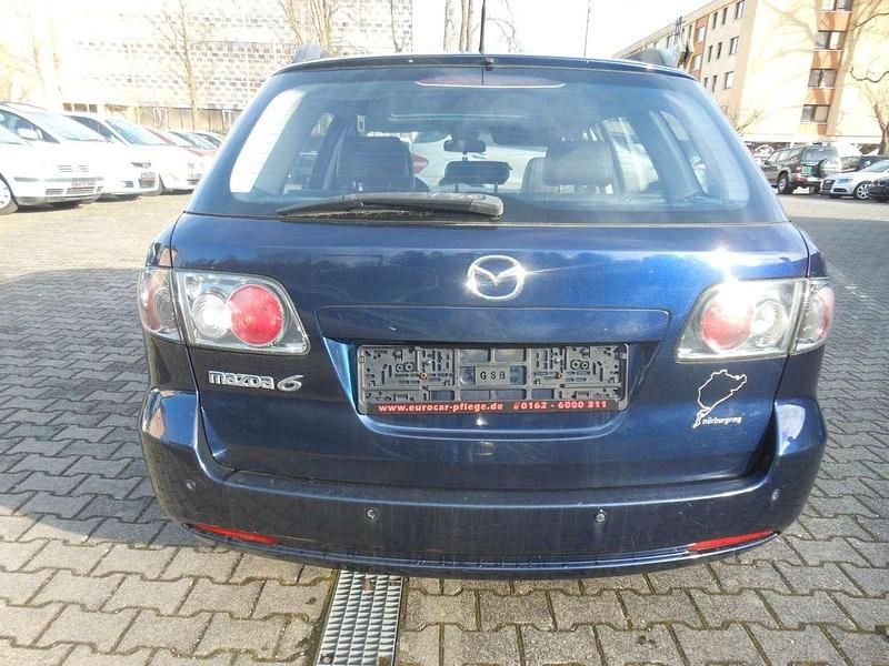 Second-hand Mazda 6 Active Plus 166 CP (122 kW) 2007 Albastru Break