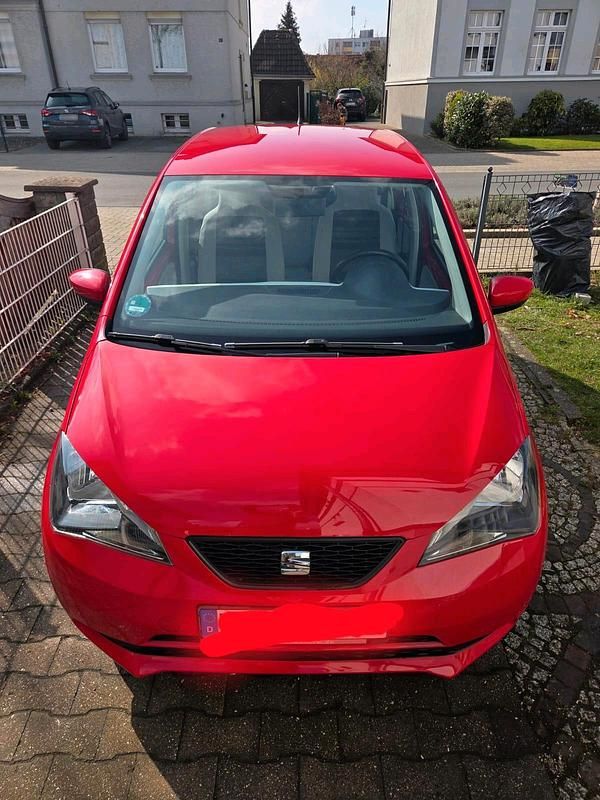 Gebraucht Seat Mii Style 75 PS (55 kW) 2014 Rot Kleinwagen