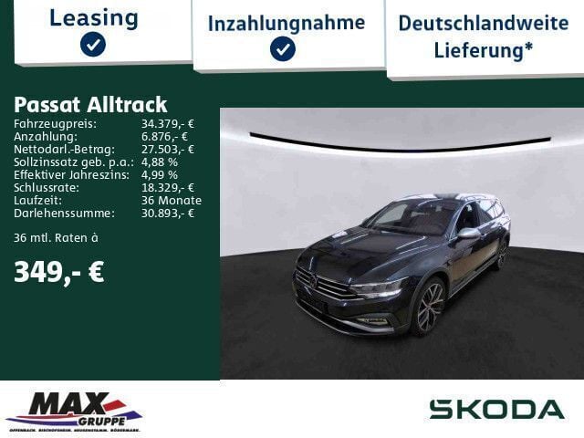 Grau Gebraucht 2022 VW Passat Alltrack Kombi | 34.379 € (Fairer Preis) - Bild 1/3