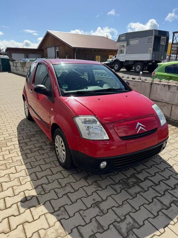 Gebraucht Citroën C2 60 PS (44 kW) 2005 Rot Kleinwagen