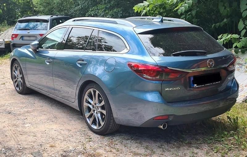 Usata Mazda 6 175 CV (128 kW) 2015 Blu Station wagon