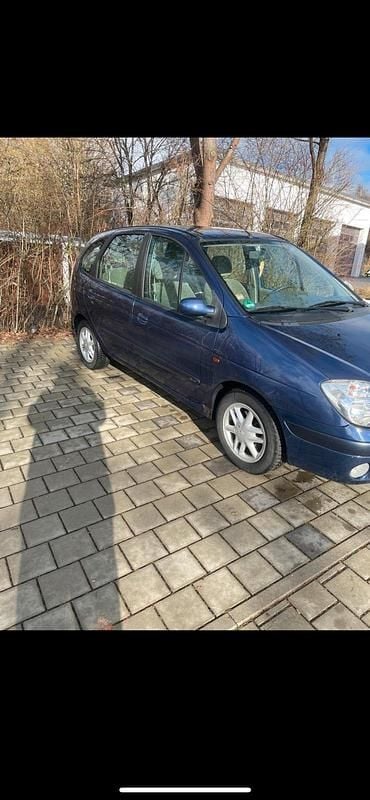 Gebraucht Renault Scénic 107 PS (78 kW) 2003 Blau Van / Kleinbus