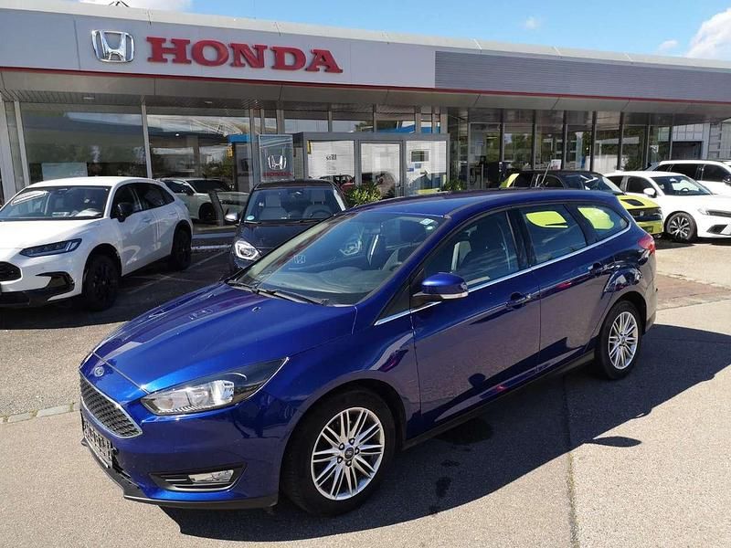 Indicblau metallic Gebraucht 2017 Ford Focus Cool & Connect Kombi | 6.750 € (Guter Preis) - Bild 1/4