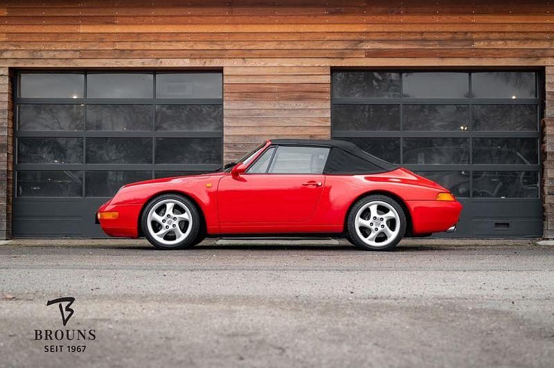 Gebraucht Porsche 993 286 PS (210 kW) 1995 Indischrot Cabrio