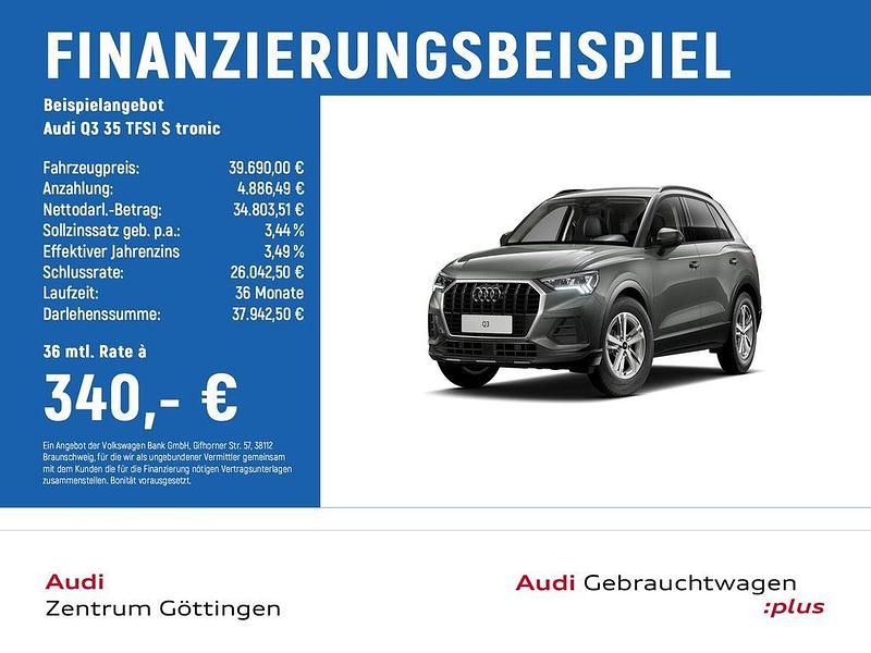 Gebraucht Audi Q3 Ambiente 150 PS (110 kW) 2025 Chronosgrau metallic SUV