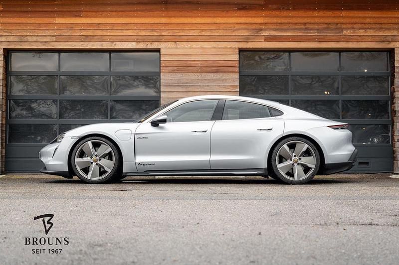 Gebraucht Porsche Taycan Performance Package 350 kW (476 PS) 2021 Silber Limousine
