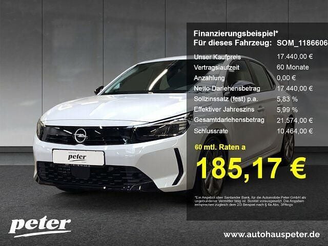 Kontur white Neu 2025 Opel Corsa Edition Limousine | 17.440 € (Guter Preis) - Bild 1/4