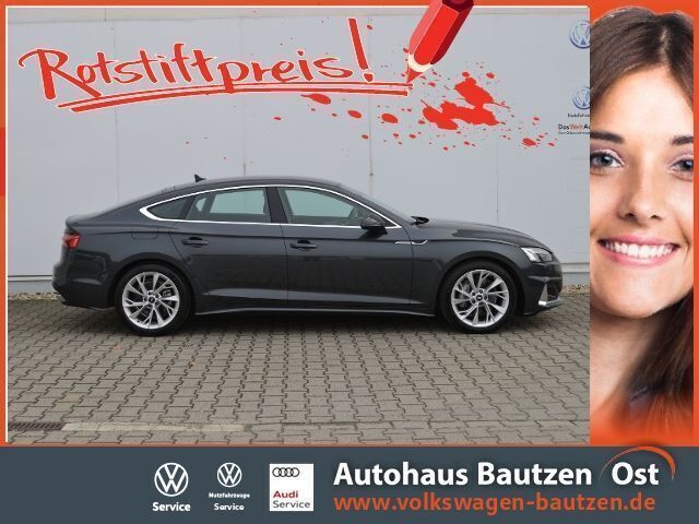 Grau Gebraucht 2021 Audi A5 Advanced Coupé | 32.840 € (Guter Preis) - Bild 1/4