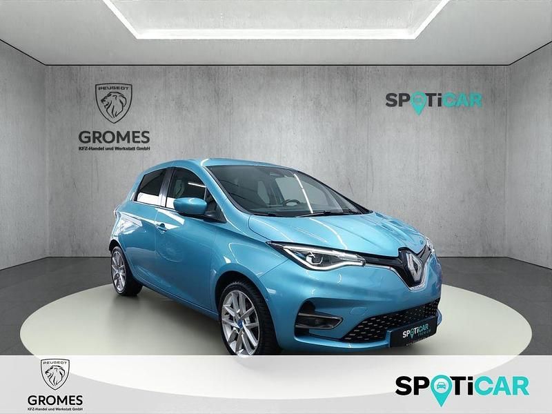 Celadon blue (metallic) Gebraucht 2019 Renault Zoe Intens Kleinwagen | 11.990 € (Teuer) - Bild 1/4