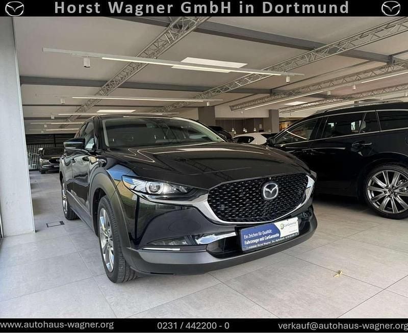 Jet black Gebraucht 2021 Mazda CX-30 Selection SUV | 25.930 € (Fairer Preis) - Bild 1/4