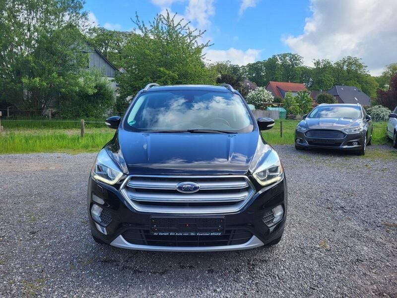Schwarz Gebraucht 2017 Ford Kuga SUV | 8.650 € (Superpreis) - Bild 1/4