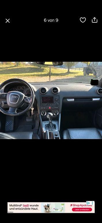 Schwarz Gebraucht 2005 Audi A3 S-Line Limousine | 4.700 € (Superpreis) - Bild 1/4