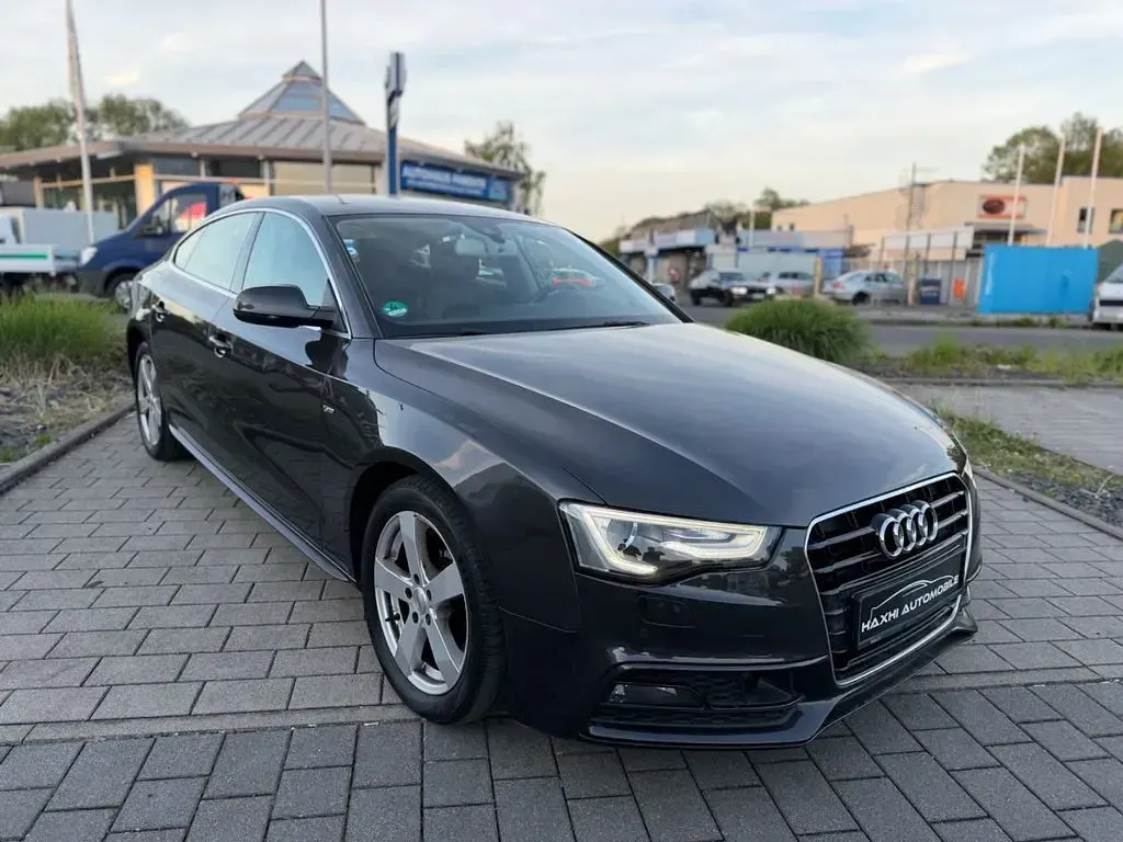 Gebraucht Audi A5 Sportback S-Line 224 PS (164 kW) 2014 Grau Kleinwagen