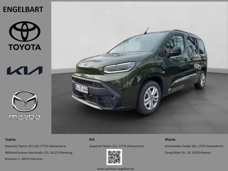 Backpacker chaki Gebraucht 2024 Toyota Proace Verso City Kombi | 31.450 € (Fairer Preis) - Bild 1/4