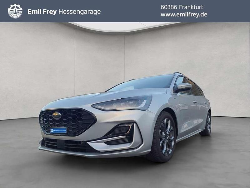 Moondust silber metallic Gebraucht 2023 Ford Focus ST-Line X Kombi | 23.650 € (Fairer Preis) - Bild 1/4