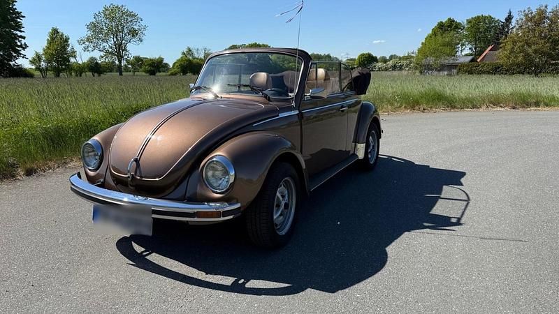 Braun Gebraucht 1976 VW Käfer Cabrio | 39.900 € - Bild 1/4