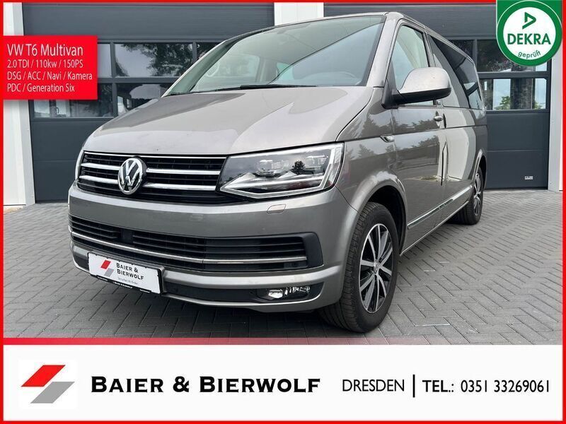 Grau Gebraucht 2016 VW T6 Generation Six Van | 32.990 € (Teuer) - Bild 1/4