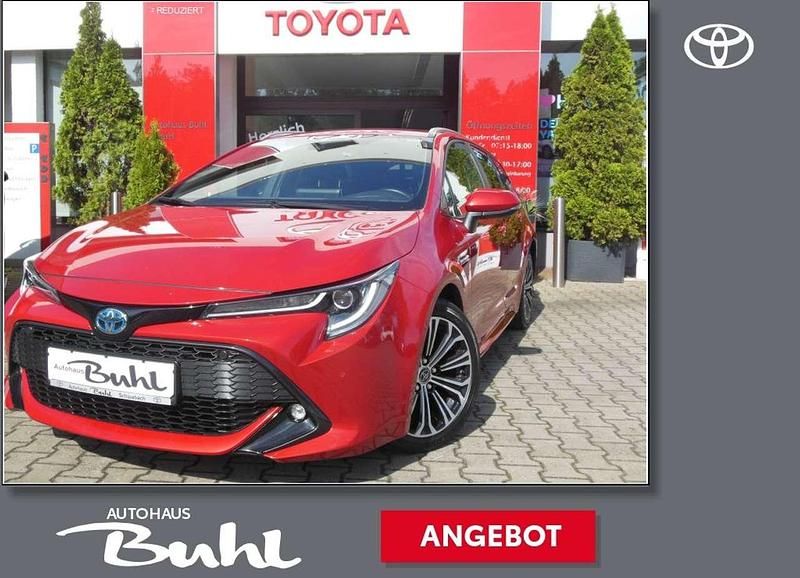 Karminarot metallic Gebraucht 2019 Toyota Corolla Club Kombi | 21.387 € (Fairer Preis) - Bild 1/4