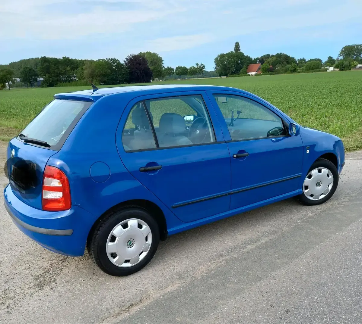 Gebraucht Skoda Fabia 75 PS (55 kW) 2000 Blau Kleinwagen